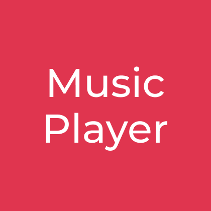 Music Player · React + iTunes